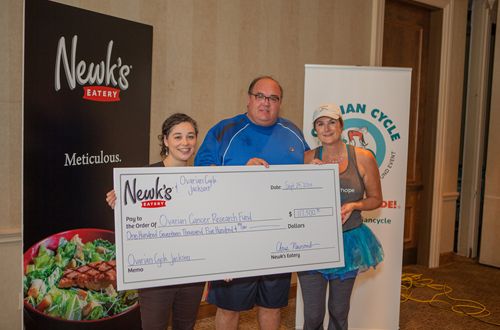 Inaugural Newk’s Cares Campaign Raises Awareness and More than $100,000 for Research to Find a Cure for Ovarian Cancer