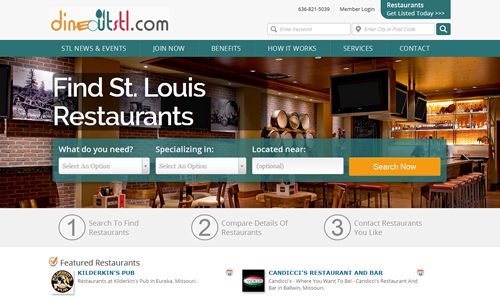 St Louis Media launches DineOutSTL.com