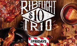 TGI Fridays Beefs Up Father’s Day with the Help of Football Legend Daryl “Moose” Johnston and the Return of the Rib Flight Trio