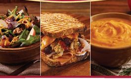Green Leaf’s Restaurants Popular Harvest Panini Sandwich and Harvest Salad Are Back Along with a New Harvest Soup
