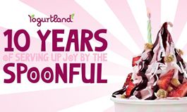 Yogurtland Teams up with Children’s Miracle Network to Support Kids and Celebrate Its 10th Anniversary