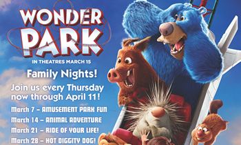 Paramount Animation and Nickelodeon Movies’ Wonder Park Brings a Sense of Wonder to Family Night at Ovation Brands and Furr’s Fresh Buffet Starting March 7th