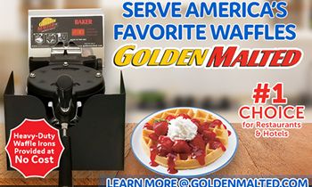 Serve America’s Favorite Waffles with Golden Malted