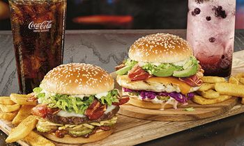 Bacon Curry and Zen Chicken Burgers Bring Asian-Inspired Taste. Full Flavors to Red Robin Gourmet Burgers and Brews