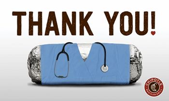 Chipotle Launches New Egift Card Program To Support Healthcare Heroes