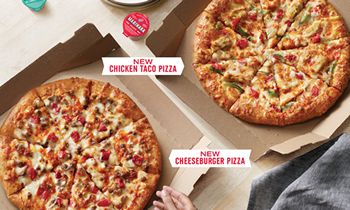 Designed for Delivery: Domino’s Introduces New Chicken Taco and Cheeseburger Pizzas