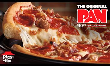 Pizza Hut Serves Up Its Often Imitated, Never Duplicated Original Pan Pizza At An Unbeatable Price