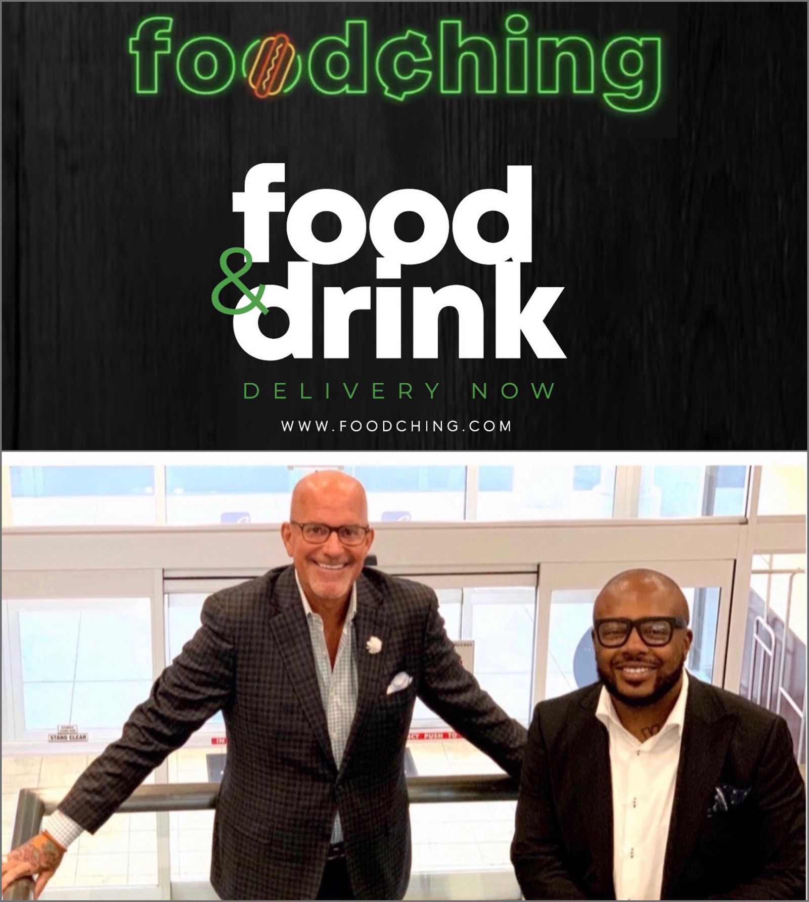 Co-Founders Greg George and Dennis McKinley Set to Launch 35 FoodChing Markets in January