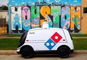 Domino’s and Nuro Launch Autonomous Pizza Delivery with On-Road Robot