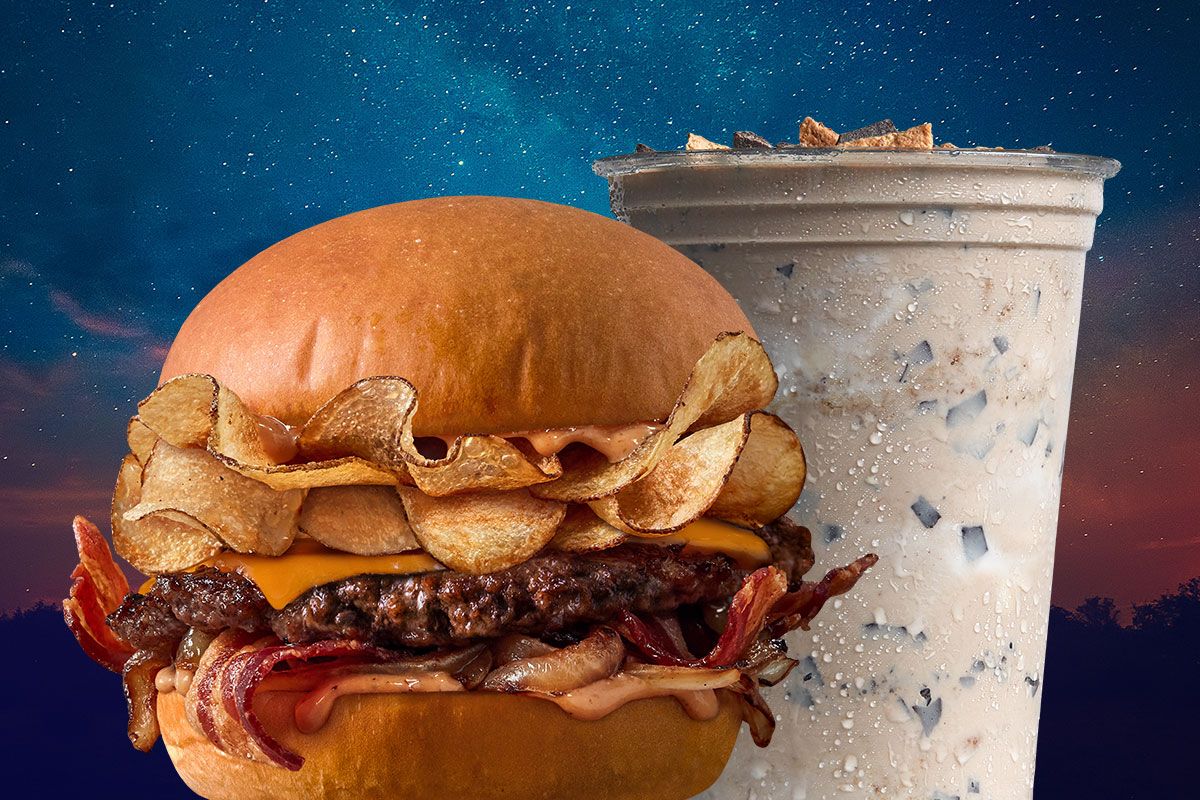 MOOYAH Burgers, Fries & Shakes Brings Back Fan-Favorite Campfire Burger and S'mores Shake for "Camp MOOYAH" Summer Celebration