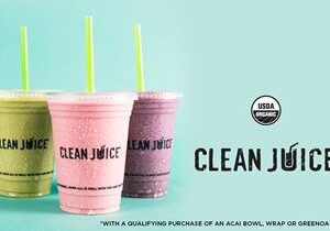 Clean Juice Recognizes National Smoothie Day by Establishing a Week-Long Celebration