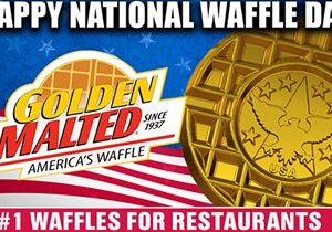 Happy National Waffle Day! Celebrate with Golden Malted – America’s #1 Waffle