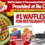 Waffle Irons and Personalized Delivery Service Provided at No Cost with Golden Malted – #1 Waffle for Restaurants