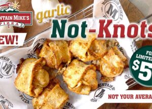 Not Your Average Knots, Mountain Mike’s Pizza Introduces Flavor-Packed Garlic Not-Knots!
