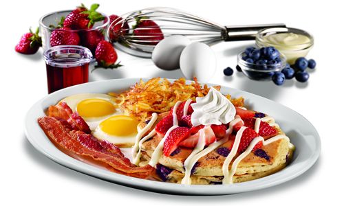 Denny’s Salutes America with Red, White and Blue Plate Specials