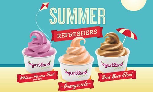 Yogurtland Kicks Off Summer with New and Nostalgic Refreshing Flavors