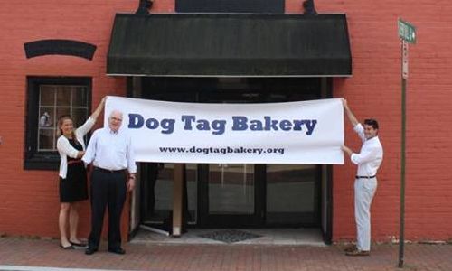 Coalition to Salute America’s Heroes Awards $5,400 Grant to Hire, Train First Employee at Dog Tag Bakery