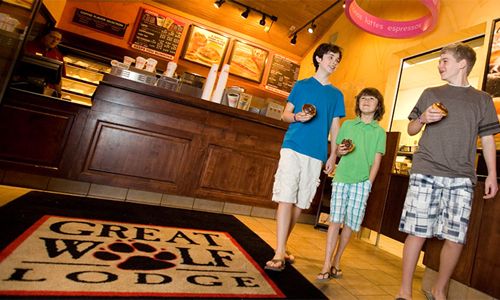 Dunkin’ Donuts Checks Into Great Wolf Lodge in Michigan and Virginia