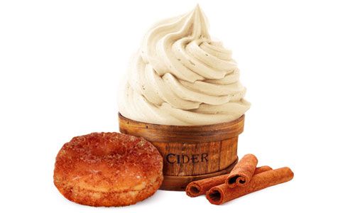 16 Handles Spices up Fall with Cider Doughnut Fro-Yo