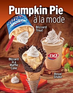 Dairy Queen Features Flavorful Favorites this Fall