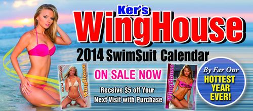 Ker’s WingHouse Bar & Grill Unveils 19th Annual WingHouse Girls Swimsuit Calendar