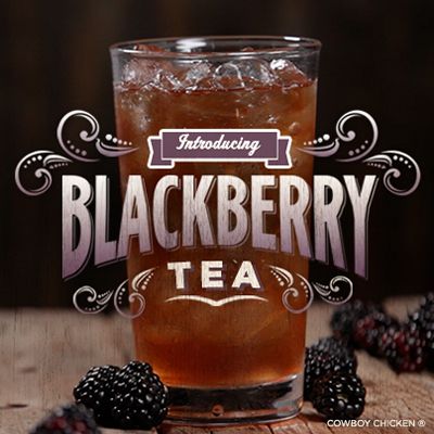 Cowboy Chicken Wood Fire Rotisserie Debuts Southern Blackberry Tea Along With Seasonal Southern Blackberry Cobbler