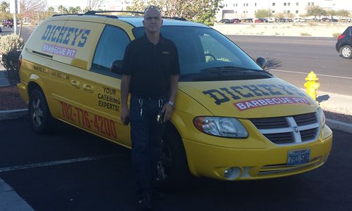 Dickey’s Barbecue Pit in Las Vegas Throws Big Celebration with Mr. Dickey