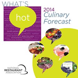 What’s Hot Culinary Forecast Predicts Locally Sourced Food as Top Restaurant Menu Trend of 2014