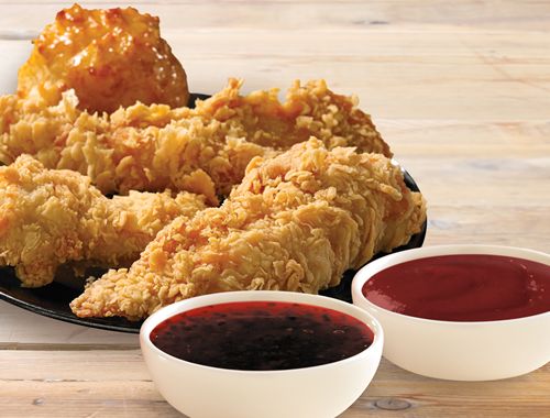 Church’s Chicken Purple Pepper Sauce Back By Popular Demand And Brand New Honey Buffalo BBQ Sauce To Complement Church’s Fan Favorite Tender Strips