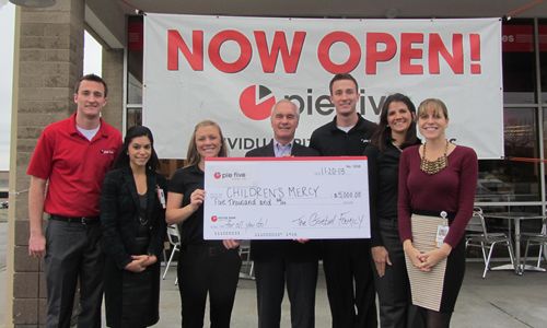 “Mercy Mondays at Pie Five” to Raise Funds for Children’s Hospital