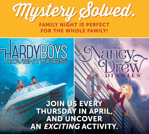 Get a Clue: Ryan’s, HomeTown Buffet and Old Country Buffet Celebrate the Relaunch of Nancy Drew and The Hardy Boys
