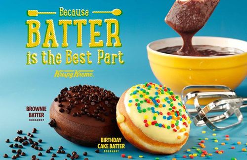 Krispy Kreme Batter Doughnuts: Because Batter is the Best Part!