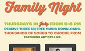 Ryan’s, HomeTown Buffet and Old Country Buffet Turn Up Fun on Family Night With July Music Promotion