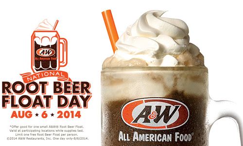 A&W Restaurants Celebrates National Root Beer Float Day On August 6th By Honoring America’s Veterans