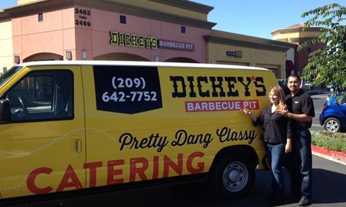 America’s Got Talent Contestant Performs at New Dickey’s Barbecue Pit in Tracy