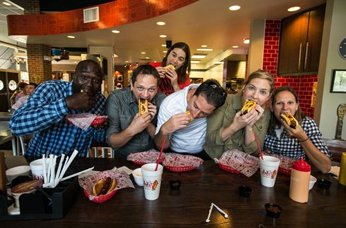 JJ’s Red Hots and WCCB Charlotte Team up to Create “The Flash Dog” in Anticipation of the October 7th Premiere of “The Flash” on The CW