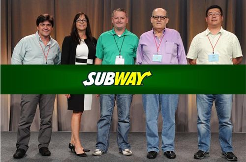 Top SUBWAY Restaurant Developers Honored For Outstanding Service