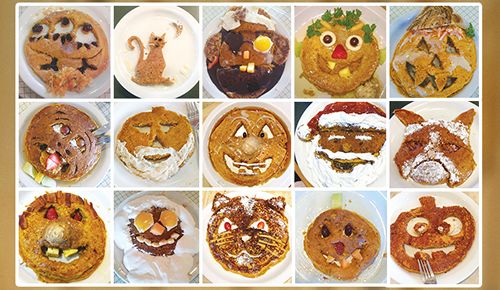 Carve Your Pumpkin Pancakes at Sunny Street Cafe