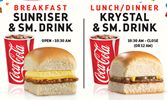 Sunriser To Sundown, Krystal To Offer Deals For 82 Cents