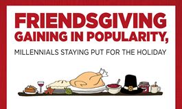 TGI Fridays Survey Reveals Millennials Are Key Piece of the “Friendsgiving” Holiday Pie
