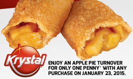 Krystal Gives Fans a Sweet Deal with Penny Pies on National Pie Day, January 23