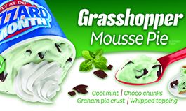 Dairy Queen Debuts Grasshopper Mousse Pie as the Featured Blizzard of the Month for March