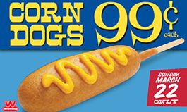 Wienerschnitzel Celebrates National Corn Dog Day
