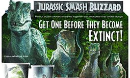 The Dairy Queen System Announces Jurassic Smash Blizzard and Promotional Partnership for Jurassic World