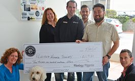 Pieology Donates More than $2,000 to Peninsula Humane Society & SPCA