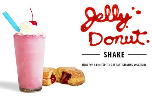 Shake Things Up: MOOYAH Offers Jelly Donut Milkshake for Limited Time
