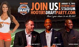 Hooters Selects Tampa to Host Record-Setting Fantasy Football Draft Party
