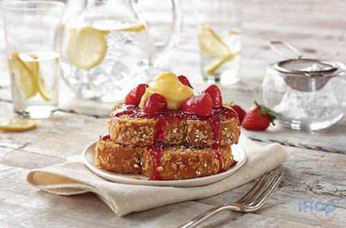New Double-Dipped French Toast – Sweet Brioche bread Coated In Corn Flakes And Oatmeal – Available At Participating IHOP Restaurants