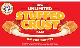 Stuffed Crust Pizza Joins Endless Buffet at CiCi’s