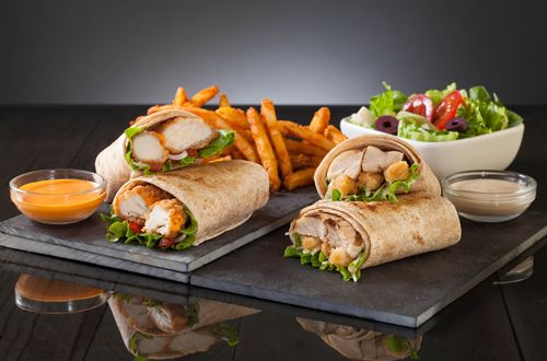 The New Miami Subs Grill and Miami Grill Debut Whole Wheat Chicken Wraps Limited Time Offer